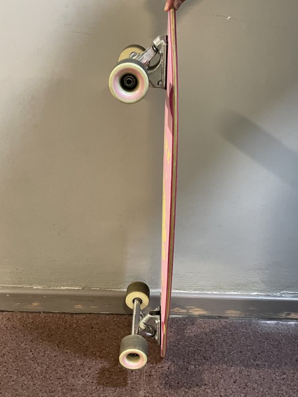 Duster Skateboard Complete / Culture Longboard / Pink Yellow / 33" - Image 4